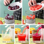 Portable USB Citrus Juicer – Fresh Fruit Juice Maker Blender
