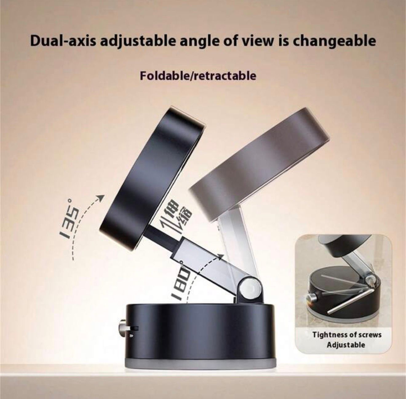 Scubel Foldable Magnetic Phone Stand & Car Mount – Universal Smartphone Holde