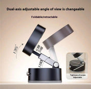 Scubel Foldable Magnetic Phone Stand & Car Mount – Universal Smartphone Holde