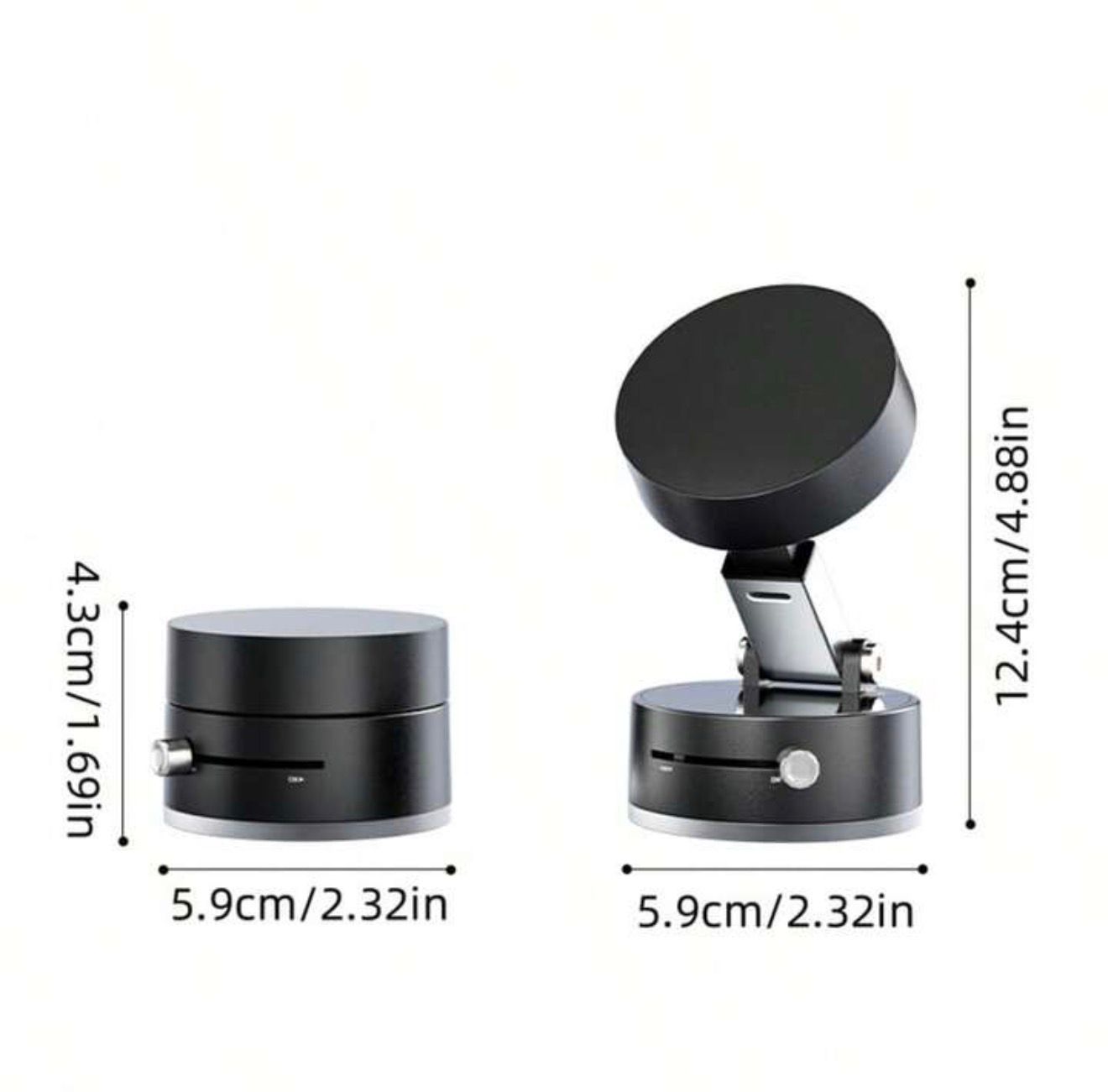 Scubel Foldable Magnetic Phone Stand & Car Mount – Universal Smartphone Holde