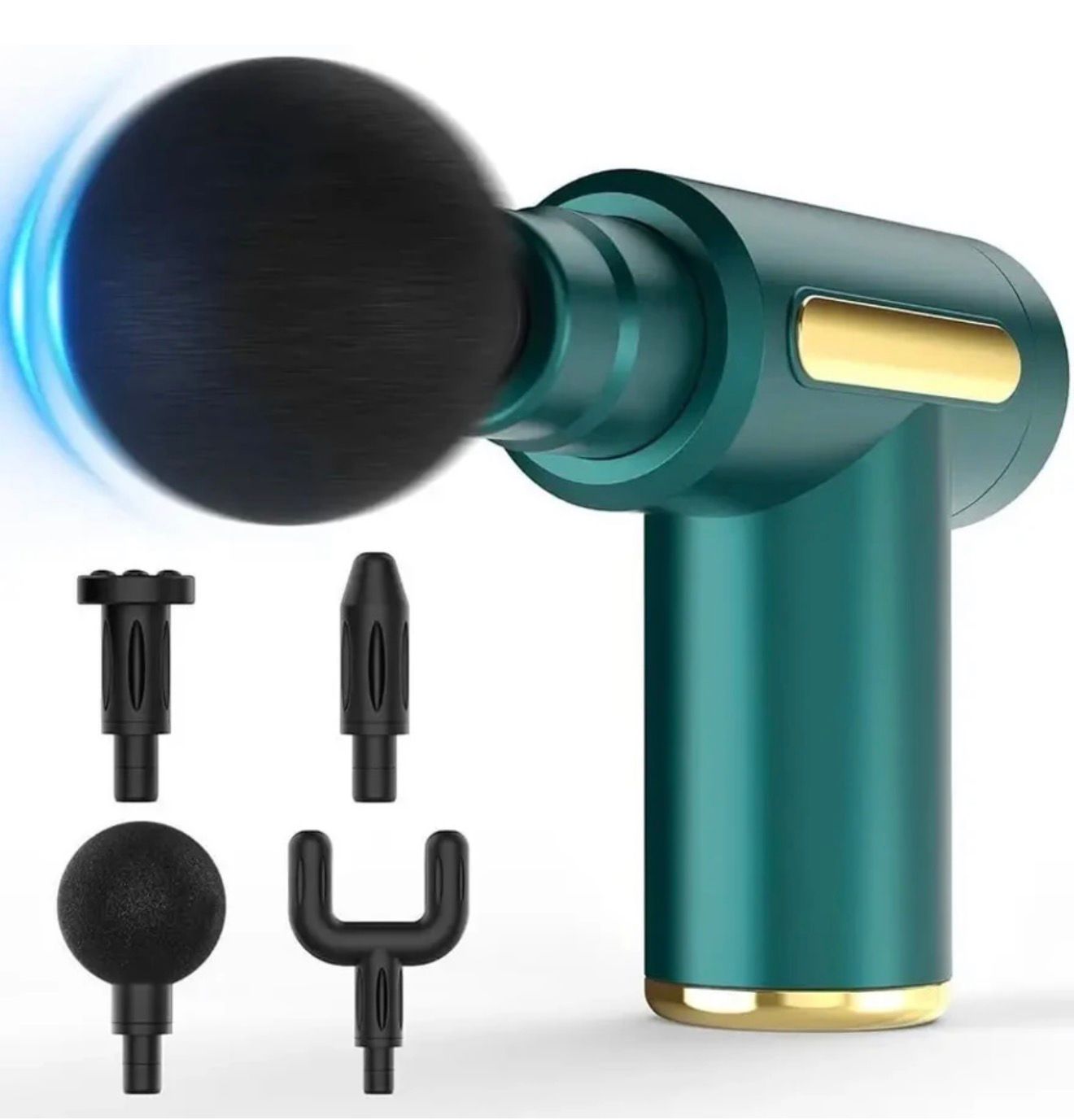 Scubel Portable Massage Gun with 4 Heads – Percussion Muscle Massager