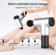 Scubel Portable Massage Gun for Muscle Recovery & Pain Relief