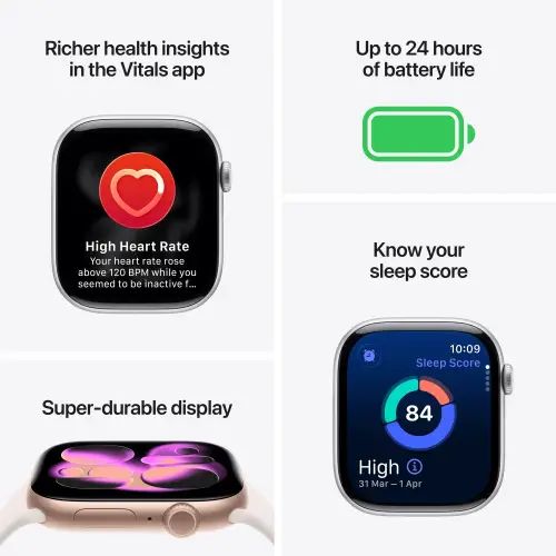 Scubel Series 10 Smart Watch – Bluetooth Calling, Health Monitoring, Sports Modes, IP67 Waterproof & HD Display